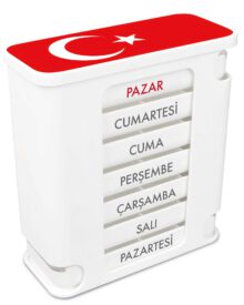 Kerpers® Pillenturm 7 Tage Türkisch